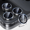 ESR Armorite -kameransuojus Apple iPhone 14 Pro / 14 Pro Max / 15 Pro / 15 Pro Max / 16 Pro / 16 Pro Max / 17 Pro / 17 Pro Max -puhelimelle, kirkas (ESR932)