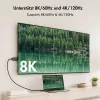 Logilink CUA0131 USB 3.2 Gen2 Type-C -kaapeli, C/M–DP/M, 8K/60 Hz, nailon, metalli, musta, 2 m