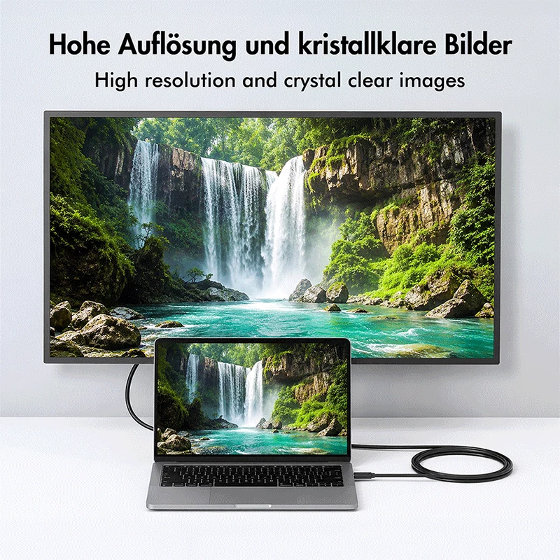 Logilink UA0473 USB 3.2 Gen1 Type-C -kaapeli, C/M–DVI-D/M, 1080p/60 Hz, musta, 1,8 m