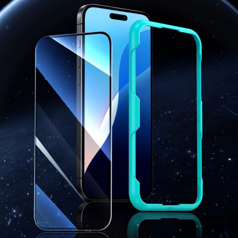 ESR Karkaistu lasi Apple iPhone 16 -puhelimelle, kirkas (2 kpl)