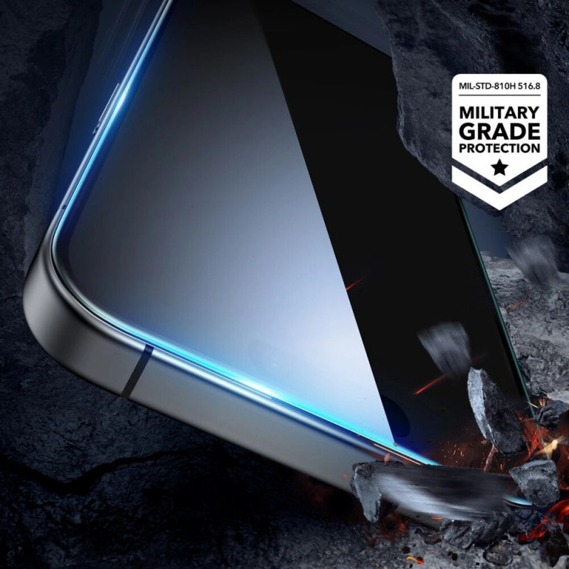 ESR Karkaistu lasi Apple iPhone 16 -puhelimelle, kirkas (2 kpl)