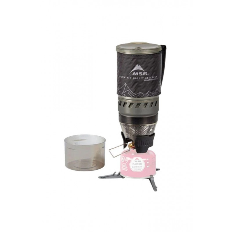 MSR Windburner Personal Stove System 1L, musta
