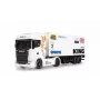 Amewi Mini-Scania 730 S with Box Trailer 1:64 RTR, valkoinen (22784)