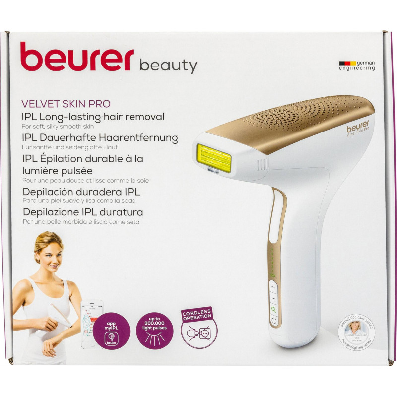 Beurer IPL 8500 Velvet Skin Pro -valohoitoinen karvanpoistaja