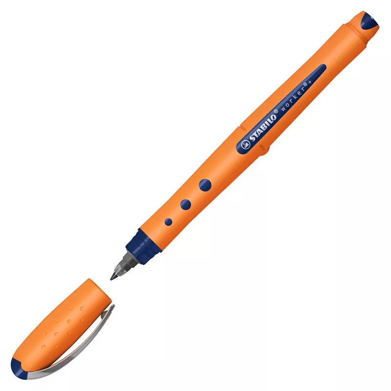 STABILO worker+ Rollerball Pen 2018/41, medium 0.5 mm, sininen