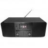 Xoro HMT 620 yhdistelmästereointernetradio CD-soittimella, DAB+, FM, Spotify, Bluetooth, musta (SAT100373)
