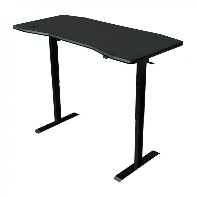 Nitro Concepts-pelipöytä D16E NC-GP-DK-008, hiilimusta, 1600x800, sähköisesti korkeussäädettävä