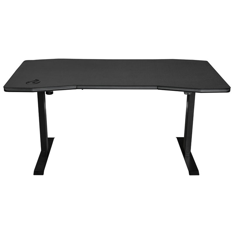 Nitro Concepts-pelipöytä D16E NC-GP-DK-008, hiilimusta, 1600x800, sähköisesti korkeussäädettävä