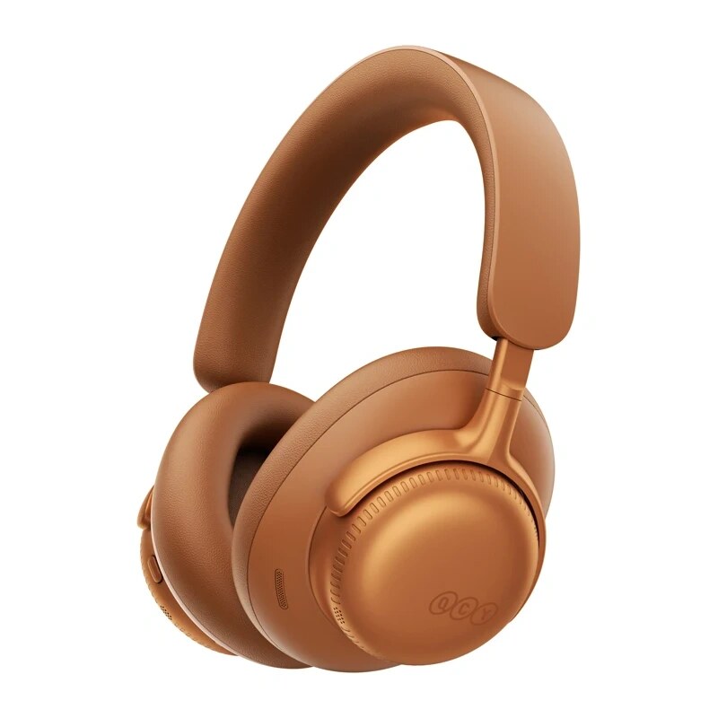 QCY H6 Ultra langattomat over-ear-kuulokkeet, adaptiivinen ANC, Bluetooth 6.0, oranssi