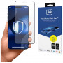 3MK HardGlass Matt Max karkaistu lasi Apple iPhone 18 Pro Max -puhelimeen, mattapintainen, musta