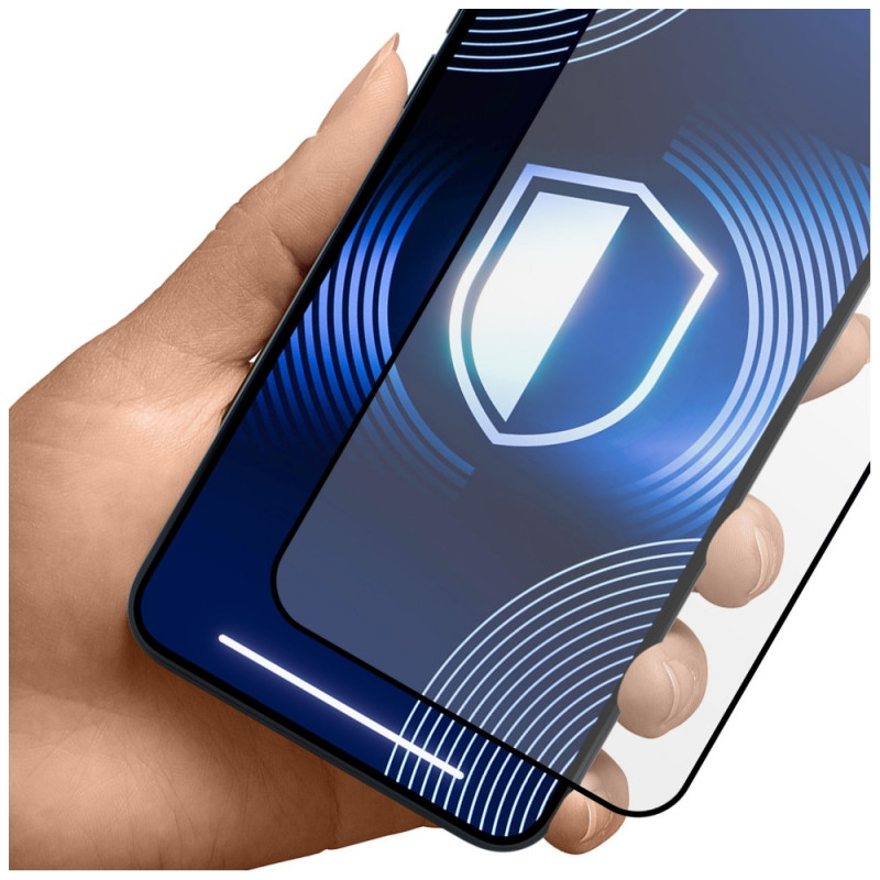 3MK HardGlass Matt Max karkaistu lasi Apple iPhone 18 Pro Max -puhelimeen, mattapintainen, musta