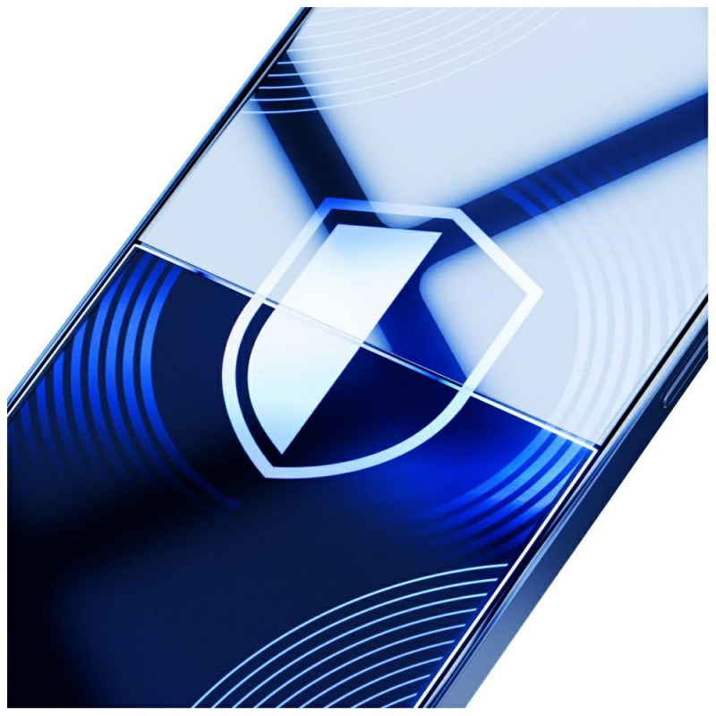 3MK HardGlass Matt Max karkaistu lasi Apple iPhone 18 Pro Max -puhelimeen, mattapintainen, musta