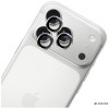 3MK Lens Protection Pro Apple iPhone 18 Pro / 18 Pro Max -kameran linssinsuoja, karkaistu lasi, vaaleansininen