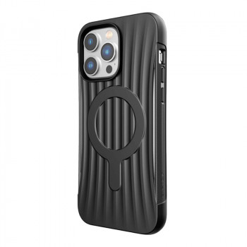X-Doria Raptic Clutch MagSafe -suojakotelo XDR224 Apple iPhone 14 Pro Max -puhelimelle, musta