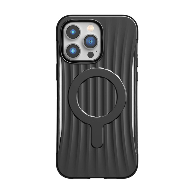X-Doria Raptic Clutch MagSafe -suojakotelo XDR224 Apple iPhone 14 Pro Max -puhelimelle, musta