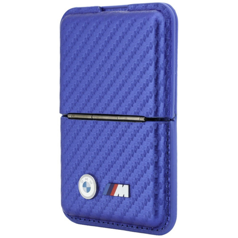 BMW M Carbon Metal Logos MagSafe -lompakko, sininen