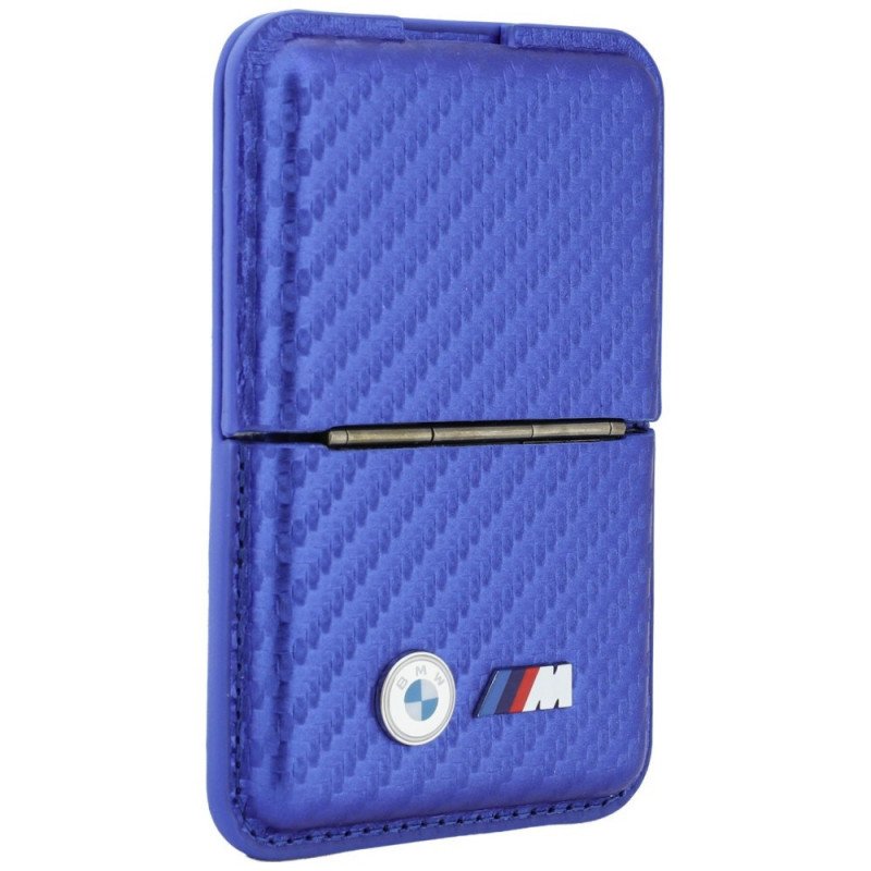 BMW M Carbon Metal Logos MagSafe -lompakko, sininen
