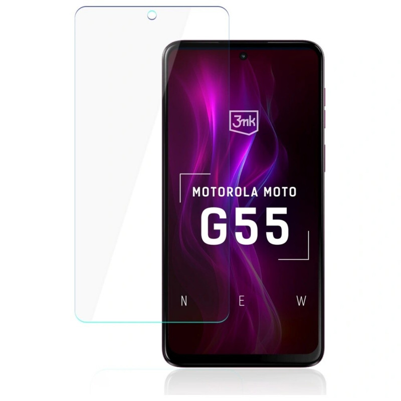 3MK FlexibleGlass -hybridilasi Motorola Moto G55 5G -puhelimelle