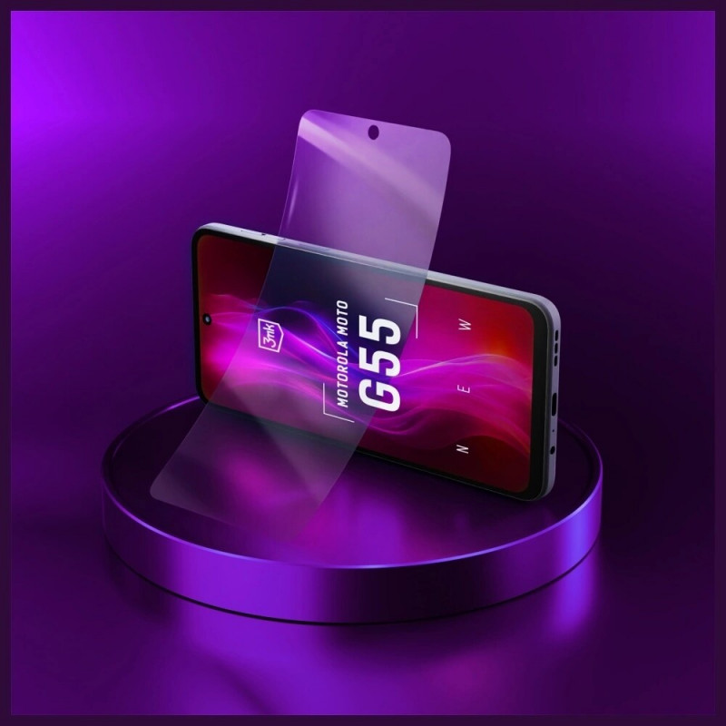 3MK FlexibleGlass -hybridilasi Motorola Moto G55 5G -puhelimelle