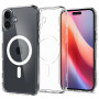 Spigen Ultra Hybrid Mag MagSafe -suojakotelo Apple iPhone 16 -puhelimelle, valkoinen