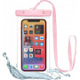 Tech-Protect Yleiskotelo vedenpitävä UWC7 (THP1183PINK) laitteille 6.9" asti, pinkki