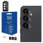 3MK Lens Protection Pro -kameran linssinsuojalasi Samsung Galaxy S25+:lle, musta