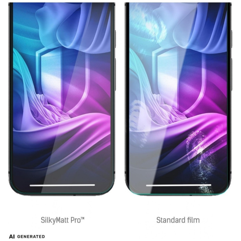 3MK Silky Matt Pro mattapintainen suojakalvo Google Pixel 9A -puhelimelle
