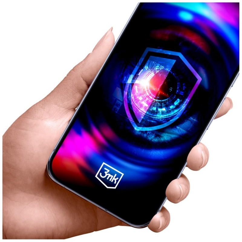 3MK HardGlass Max Privacy yksityisyyslasi karkaistu lasi asennustelineellä Samsung Galaxy S26, musta