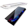 3MK HardGlass Max Privacy yksityisyyslasi karkaistu lasi asennustelineellä Samsung Galaxy S26, musta