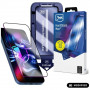 3MK HardGlass Max karkaistu lasi Apple iPhone 15 Pro -puhelimelle, musta