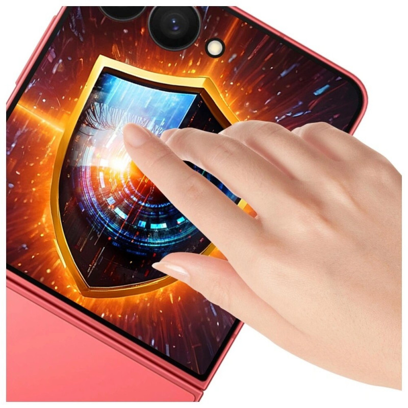 3MK Silky Matt Privacy tietosuojaava näytönsuojakalvo Samsung Galaxy Z Flip7 -puhelimelle