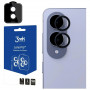 3MK Lens Protection Pro -kameran linssinsuojalasi Samsung Galaxy S25 Edge -puhelimeen, musta