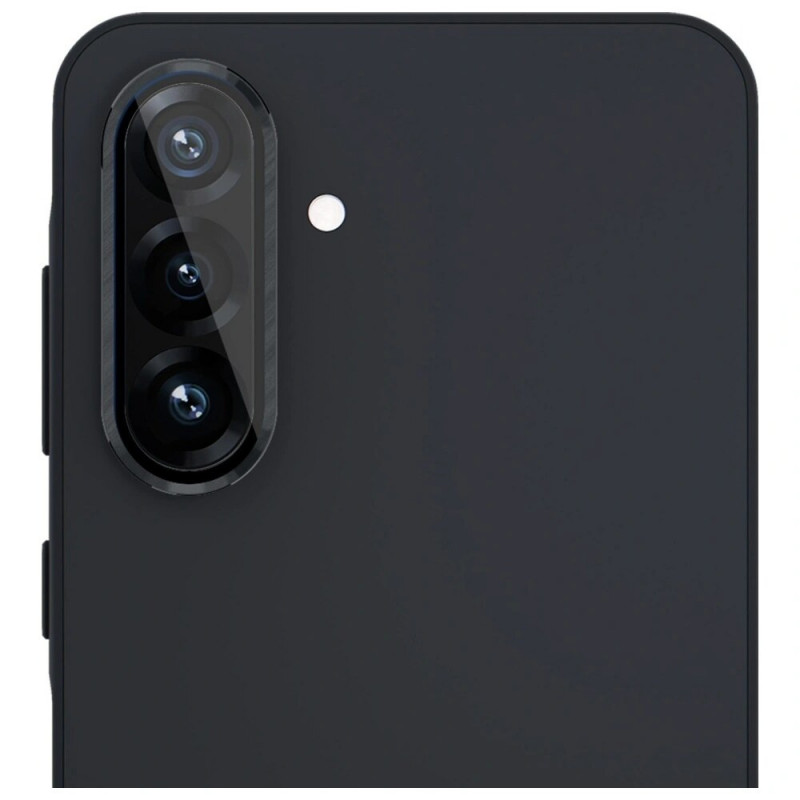 3MK Lens Protection Pro -kameran linssinsuojalasi Samsung Galaxy A36 / A56 5G -puhelimelle, musta
