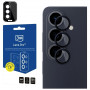 3MK Lens Protection Pro -kameran linssinsuoja Samsung Galaxy S26+ -puhelimelle, musta