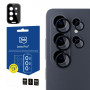 3MK Lens Protection Pro -kameran linssinsuoja Samsung Galaxy S26 Ultra -puhelimelle, musta