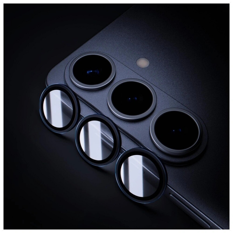 3MK Lens Protection Pro -kameran linssinsuojus Samsung Galaxy S26 -puhelimelle, musta