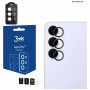 3MK Lens Protection Pro -kameran linssinsuoja Samsung Galaxy S25 FE -puhelimelle, musta