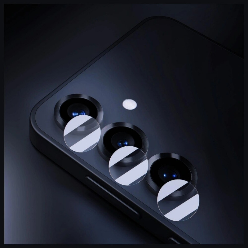 3MK Lens Protect hybridikameran linssilasi Samsung Galaxy S25 FE -puhelimelle