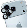 3MK Lens Protection Pro -kameran linssinsuojalasi Apple iPhone 17 Pro / 17 Pro Max -puhelimeen, musta