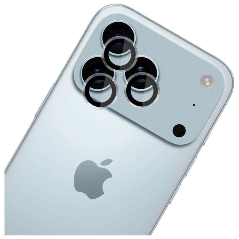 3MK Lens Protection Pro -kameran linssinsuojalasi Apple iPhone 17 Pro / 17 Pro Max -puhelimelle, kirkas