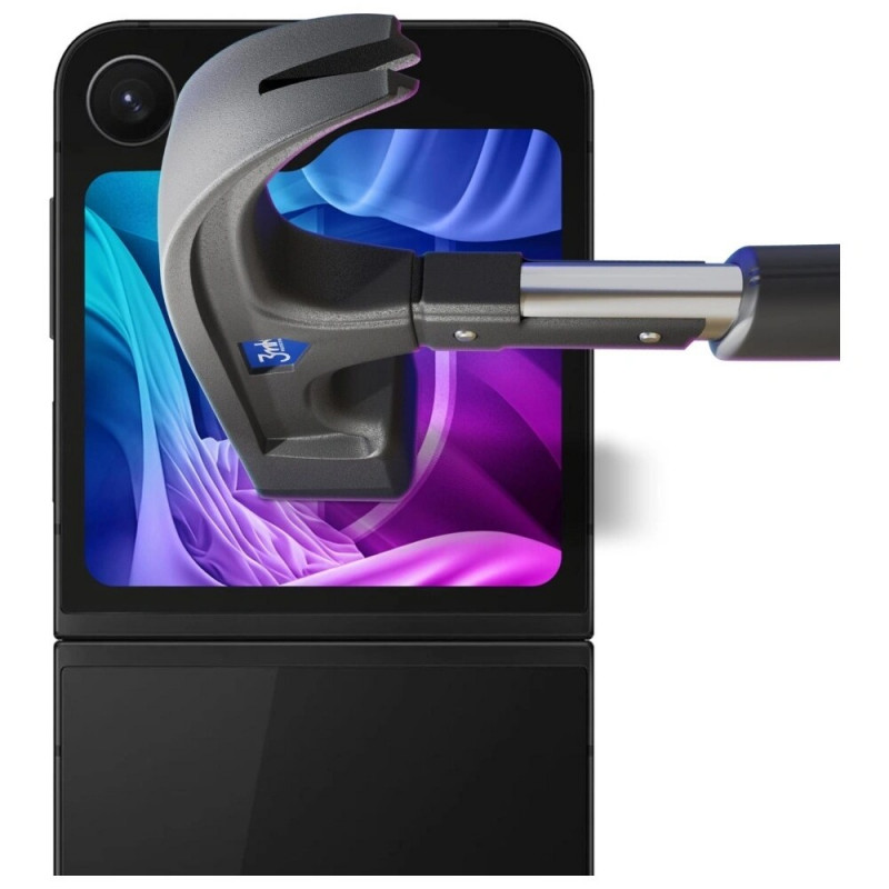 3MK Silky Matt Pro matt kalvoksi Samsung Galaxy Z Flip6 / Z Flip7 FE -puhelimelle