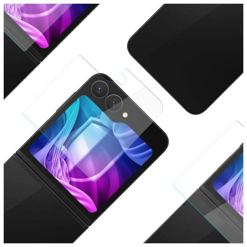 3MK Silky Matt Pro matt kalvoksi Samsung Galaxy Z Flip6 / Z Flip7 FE -puhelimelle