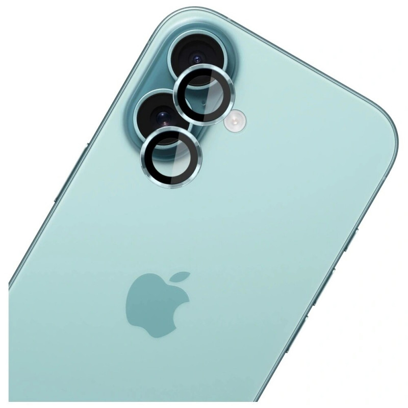 3MK Lens Protection Pro karkaistu lasi -kameran linssinsuojus Apple iPhone 17:lle, vihreä