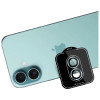 3MK Lens Protection Pro karkaistu lasi -kameran linssinsuojus Apple iPhone 17:lle, vihreä