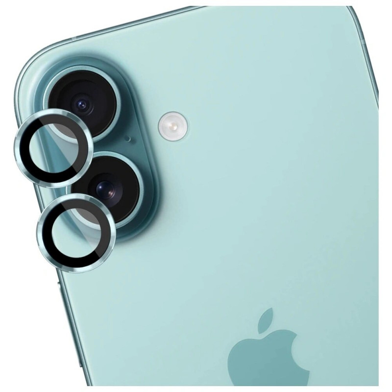 3MK Lens Protection Pro karkaistu lasi -kameran linssinsuojus Apple iPhone 17:lle, vihreä