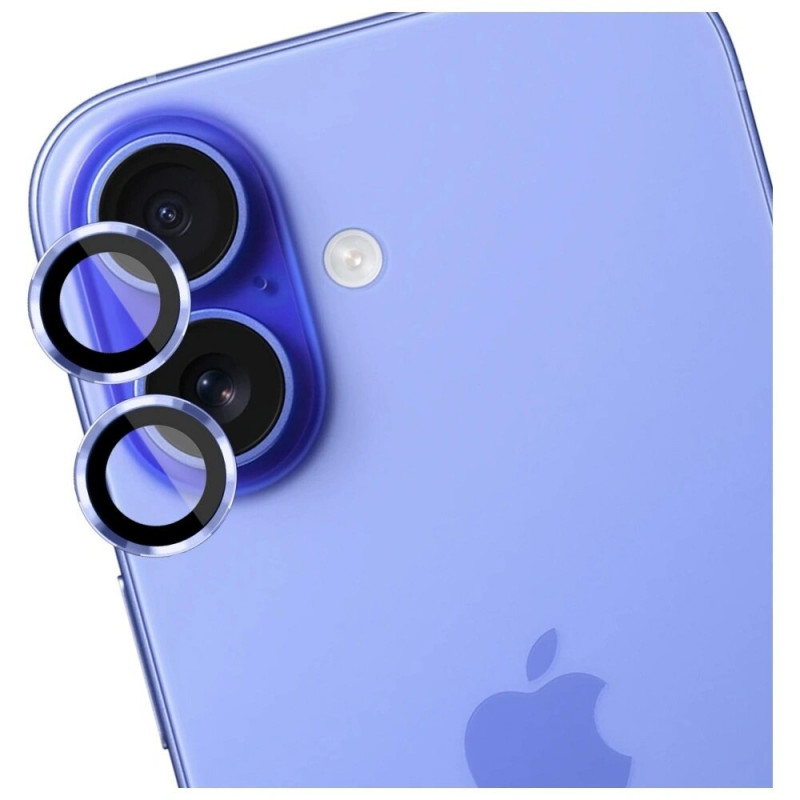 3MK Lens Protection Pro karkaistu lasi -kameran linssinsuoja Apple iPhone 17:lle, sininen