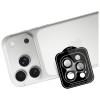 3MK Lens Protection Pro -kameran linssin karkaistu lasi Apple iPhone 17 Pro / 17 Pro Max -puhelimelle, harmaa