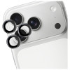 3MK Lens Protection Pro -kameran linssin karkaistu lasi Apple iPhone 17 Pro / 17 Pro Max -puhelimelle, harmaa
