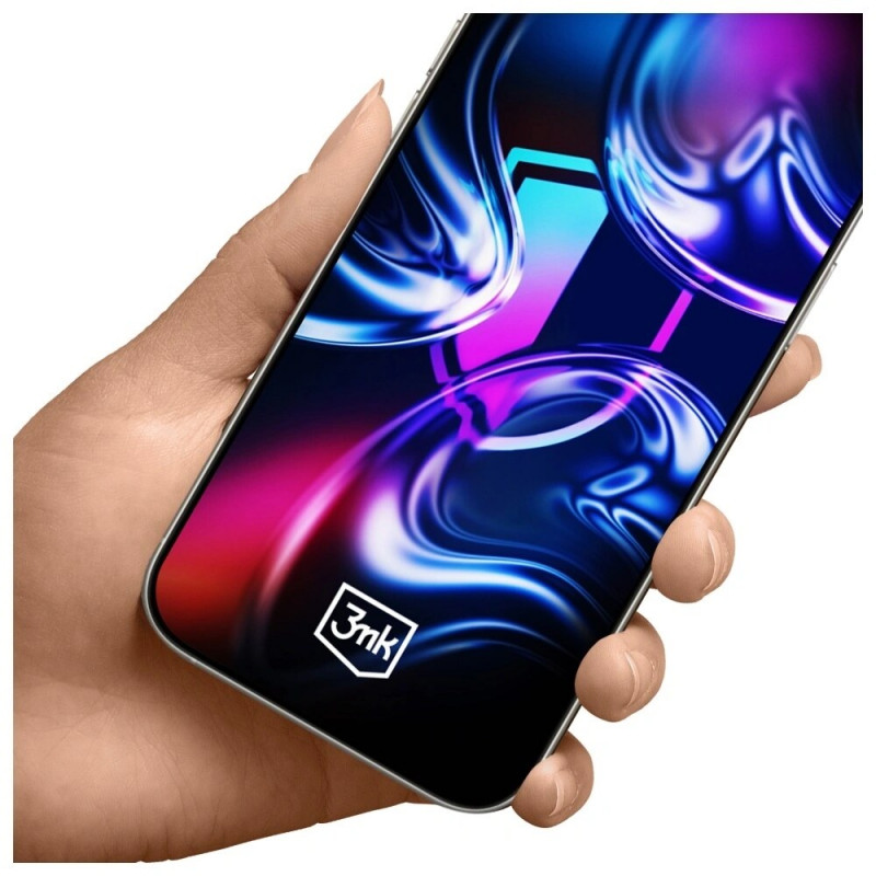 3MK HardGlass Max karkaistu lasi näytönsuojus Apple iPhone 13 Pro Max / 14 Plus -puhelimelle