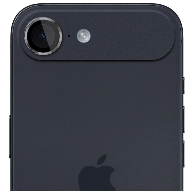 3MK Lens Protection Pro -kameran linssin karkaistu lasi Apple iPhone Air -puhelimelle, harmaa